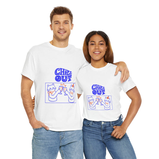 Chill Out – Feline Fun Tee