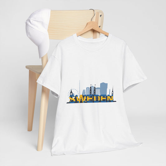 Sweden Skyline – Nordic Vibes Tee