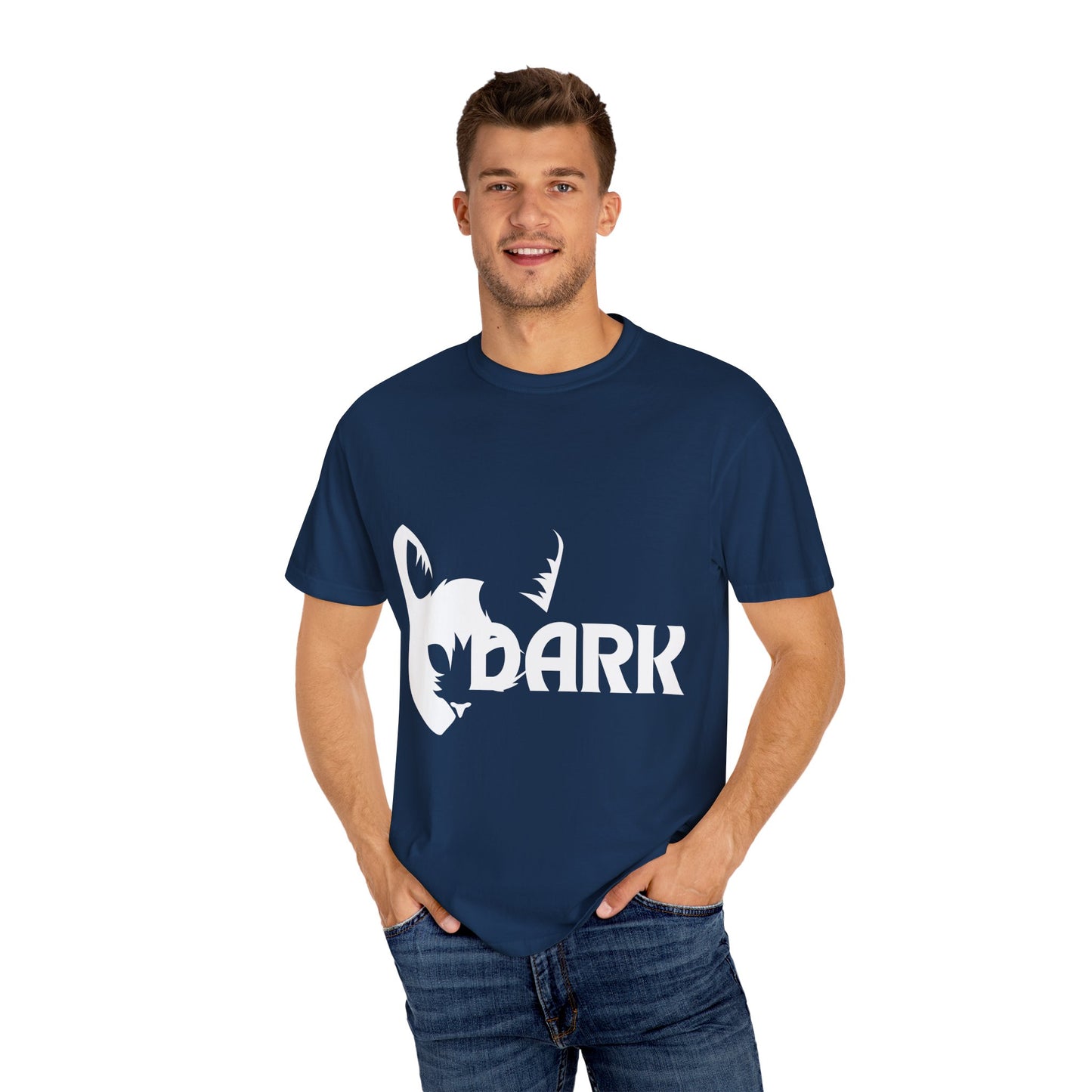 Dark Vibe Unisex Garment-Dyed T-Shirt