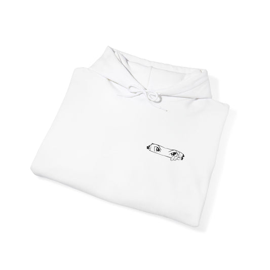 Embroidery anime design Unisex Hoodie