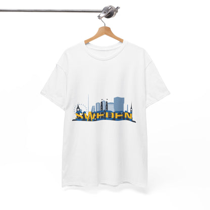 Sweden Skyline – Nordic Vibes Tee