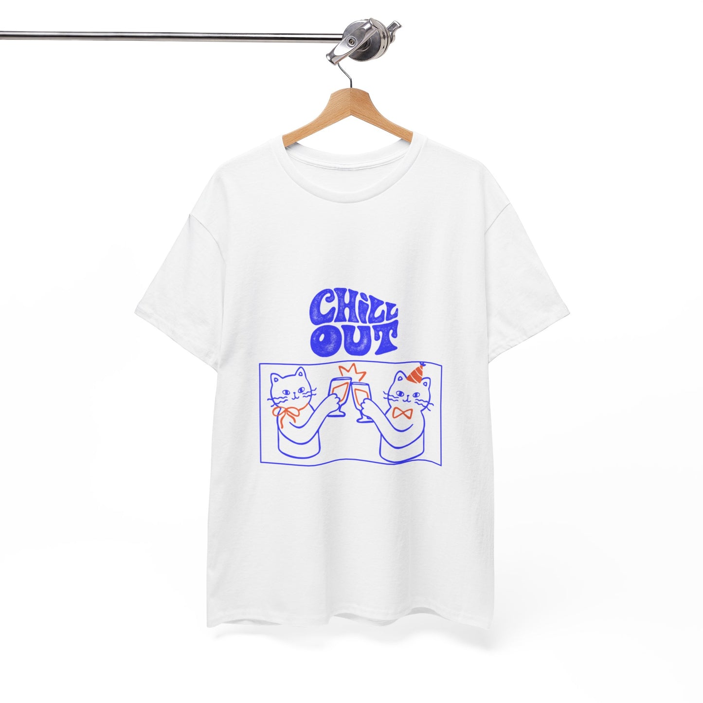 Chill Out – Feline Fun Tee