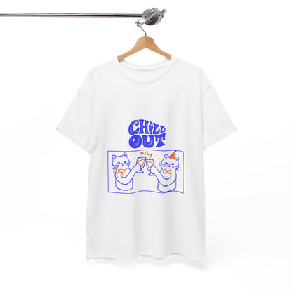 Chill Out – Feline Fun Tee