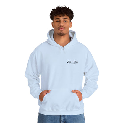 Embroidery anime design Unisex Hoodie