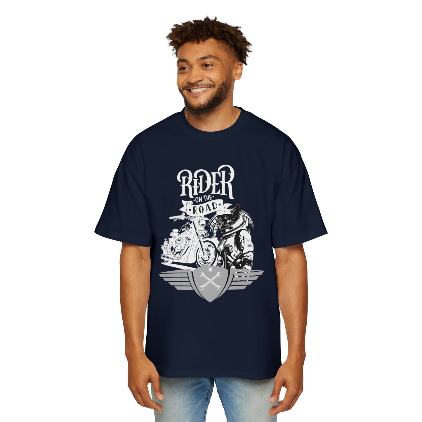 Men's Heavy Oversized Graphic Tee